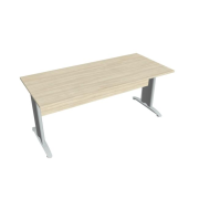 Rokovací stôl Cross, 180x75,5x80 cm, agát/kov