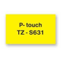 Samolepiaca páska Brother TZe-S631 12 mm žltá/čierna