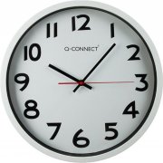 Nástenné hodiny Q-Connect 35cm biele